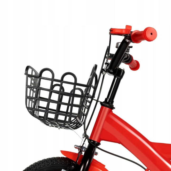 Rower dziecięcy 12 cali czerwony