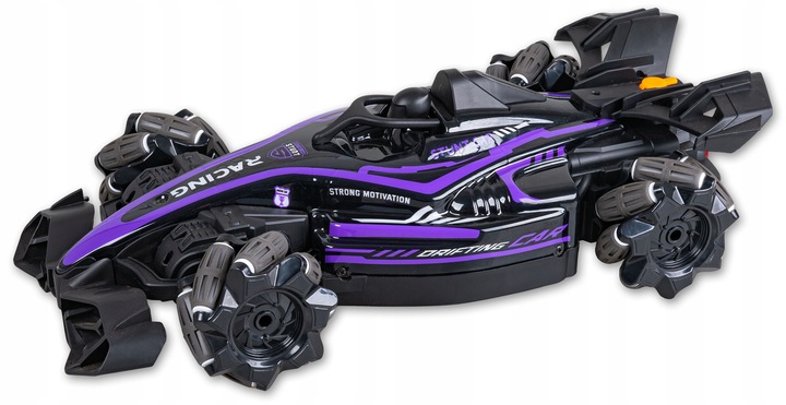 SAMOCHÓD ZDALNIE STEROWANY RC FORMUŁA NA PILOT AUTO PODŚWIETLENIE LED 4x4