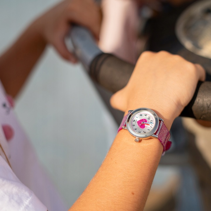 Kiddus zegarek dziecięcy Heart Glitter