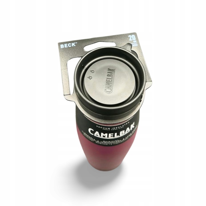 KUBEK TERMICZNY TERMOS NA HERBATĘ BIDON CAMELBAK STALOWY 0,6L FIOLET