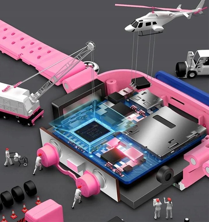 Wodoodporny zegarek dla dzieci z śledzeniem i funkcją głosową