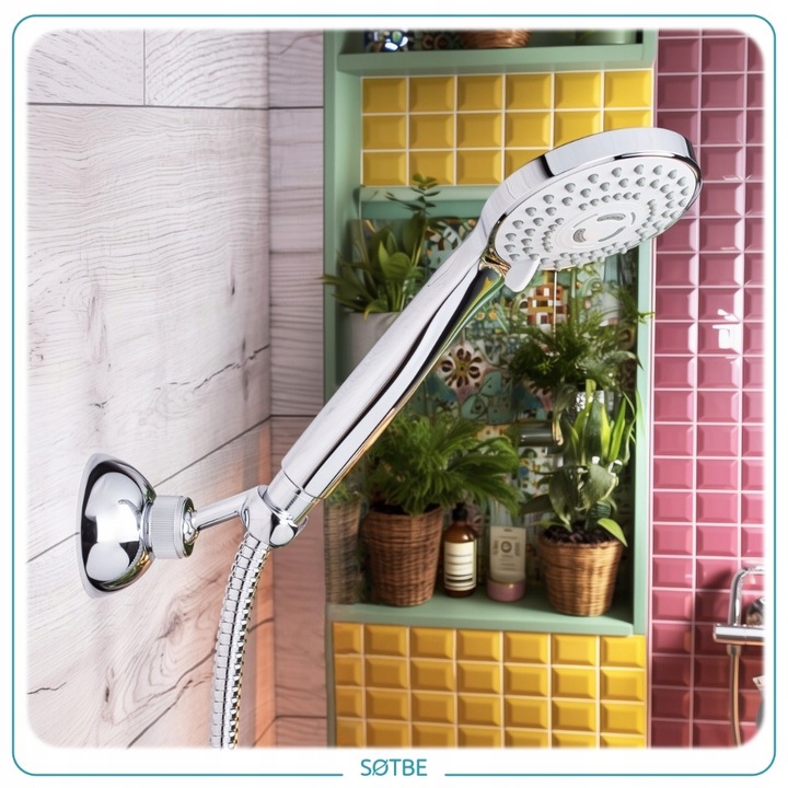 Prysznicowa słuchawka 3 funkcje Anti calc Wodooszczędna Wysokie ciśnienie