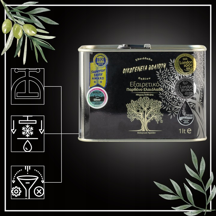 Oliwa z oliwek 1l Extra Virgin obsypana medalami PIERWSZA W PL ZBIÓR 24/25