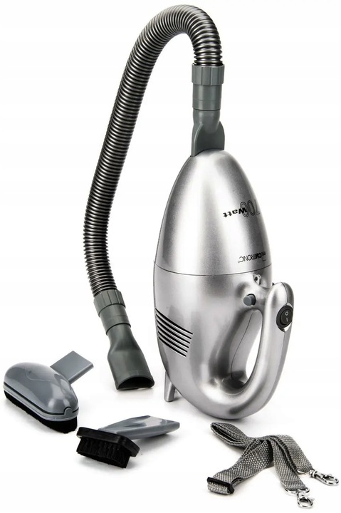 ODKURZACZ SAMOCHODOWY RĘCZNY PRZEWODOWY MOCNY DO DOMU BEZWORKOWY SAMOCHODU