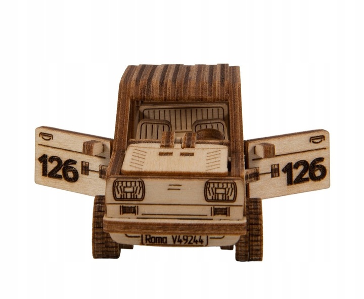 PUZZLE 3D MODEL DO SKLEJANIA TYPU MALUCH 126P