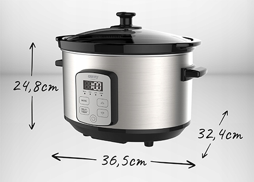 Wolnowar Camry CR 6414 4,7 l srebrny/szary 270 W