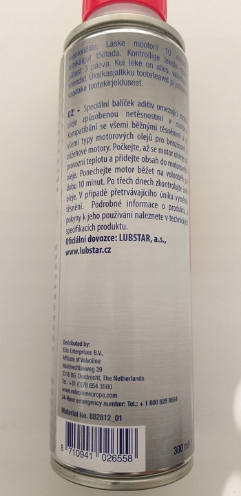 Valvoline Engine Stop Leak 300ml