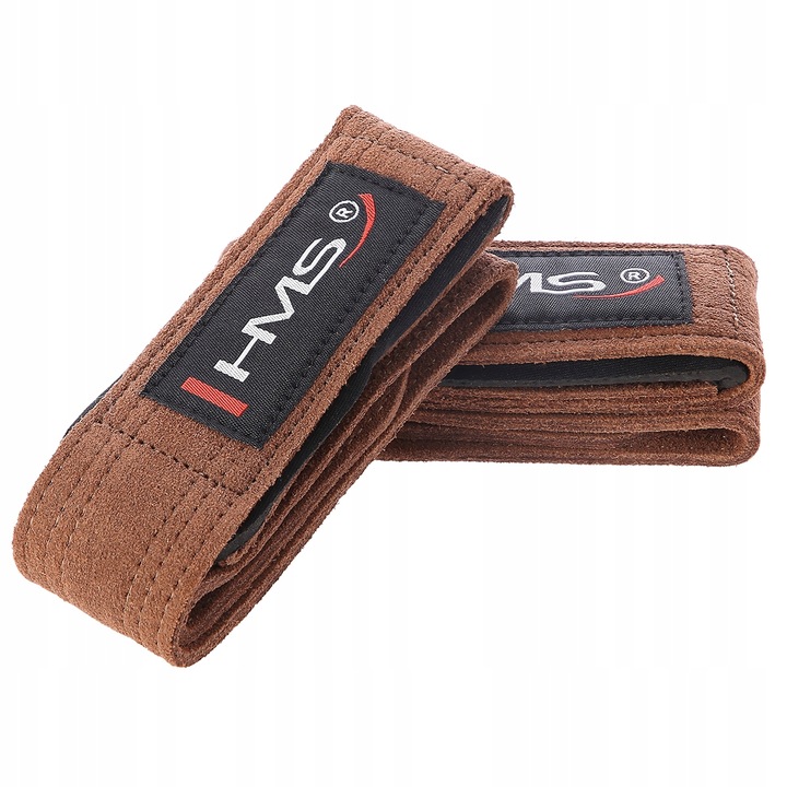 Paski treningowe na nadgarstki do podnoszenia sztangi martwego ciągu HMS