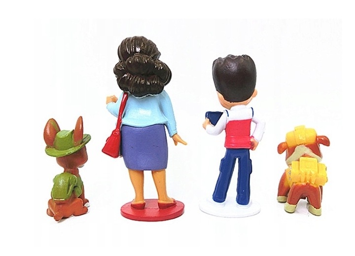 PSI PATROL PIESKI ZESTAW 10 FIGUREK I 2 POJAZDY NOWE 12 SZTUK