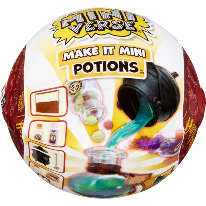 MGA'S MINIVERSE HARRY POTTER MAKE IT MINI POTIONS KULA MINI ELIKSIRY