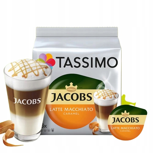 Kapsułki TASSIMO JACOBS L. MACCHIATO CARAMEL 3x8