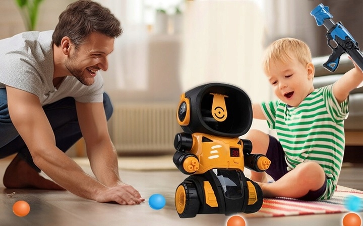 Zabawka Dla Dzieci Strzelanie do Celu Robot Roboschoot Licznik Punktów