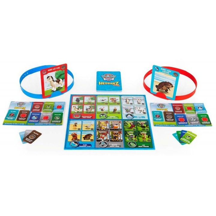 HEDBANZ PSI PATROL gra planszowa czółko kalambury zgadnij kim jestem 4+