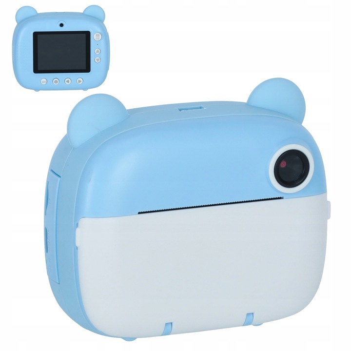 APARAT CYFROWY NATYCHMIASTOWY DLA DZIECI Z DRUKARKĄ GRAMI KAMERA HD +KARTA