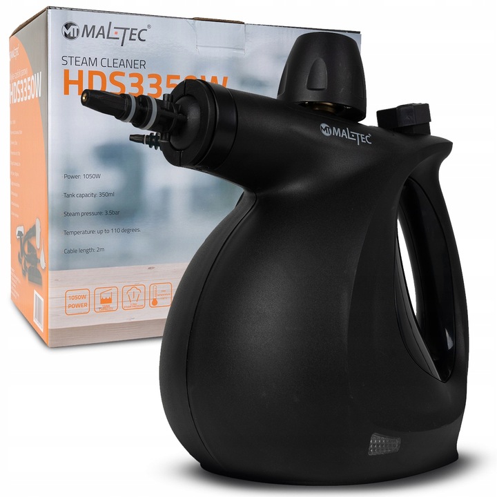 MYJKA PAROWA CZYŚCIK CIŚNIENIOWY PAROWNICA STEAMER MAŁA PORĘCZNA 1050W