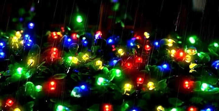 LAMPKI CHOINKOWE 1000 LED FLASH ZEWNĘTRZNE WEWNĘTRZNE ŚWIĄTECZNE MULTIKOLOR