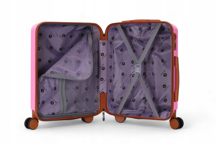 WALIZKA KABINOWA PODRÓŻNA BAGAŻ NA KÓŁKACH ABS TORBA NEW S