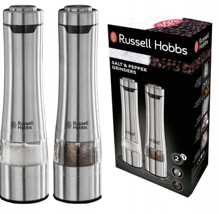 RUSSELL HOBBS ZESTAW MŁYNKÓW DO SOLI I PIEPRZU