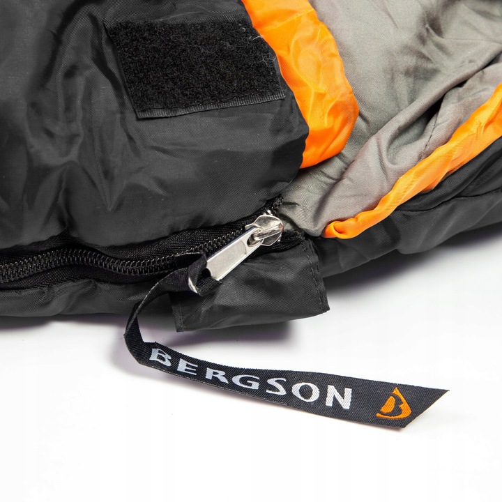 Śpiwór mumia Bergson WEEKEND 300 Black