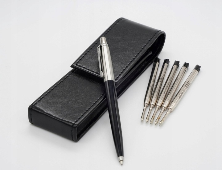 Długopis Parker Jotter ORYGINALNY GRAWER PREZENT WKŁADY CZARNE ŻEL GRATIS
