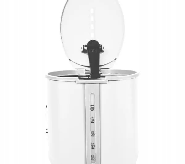 Ekspres przelewowy do kawy Haden Dorchester 1080W 1,5L Dzbanek Biały