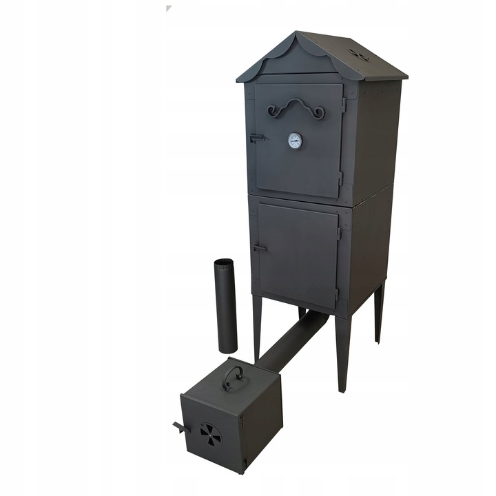 WĘDZARNIA OGRODOWA NAJWIĘKSZA WĘDZARNIA METALOWA PRO EXPERT 3.0 GRATIS XXXL