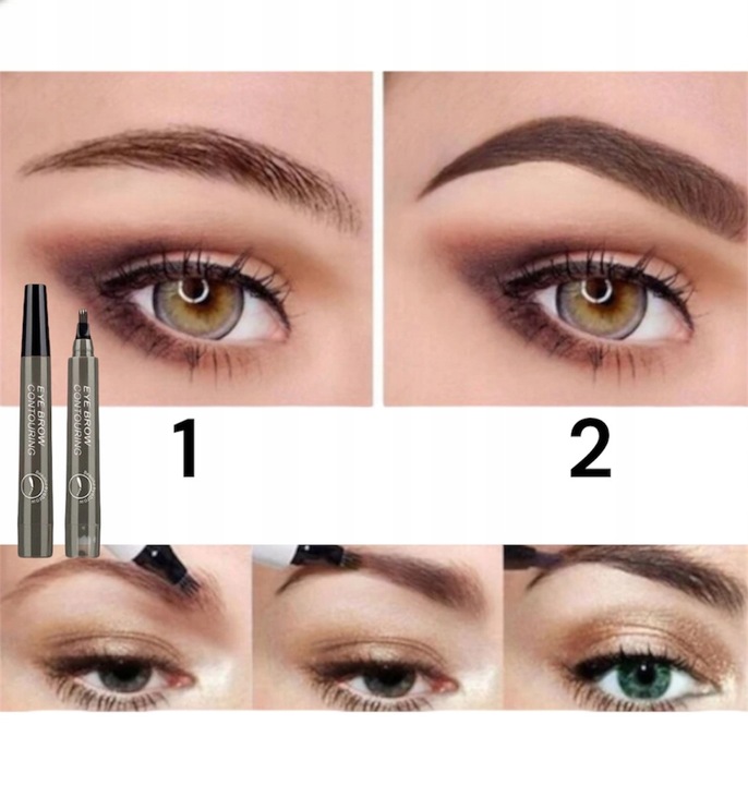 KREDKA DO BRWI MARKER EYEBROW GRAFIT WODOODPORNY