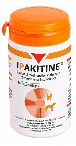 IPAKITINE 180g Vetoquinol Psy Koty Wsparcie Nerek