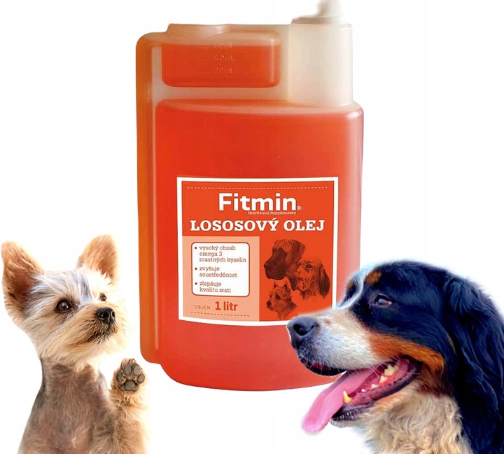 Fitmin Olej z łososia 1000 ml 1l