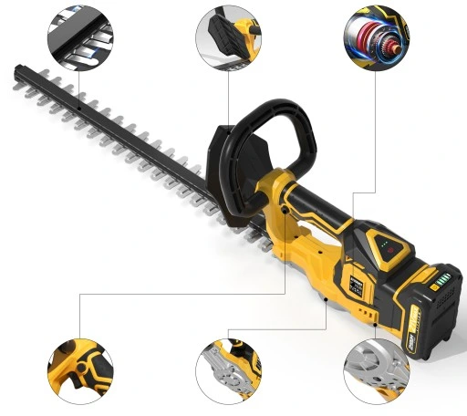 NOŻYCE DO ŻYWOPŁOTU AKUMULATOROWE DO KRZEWÓW IMOUM AKUMULATOR ZESTAW 21V