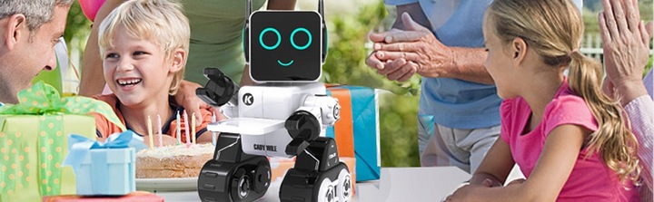 INTELIGENTNY ROBOT ZABAWKOWY DLA DZIECI Z PROGRAMOWALNYM DŹWIĘKIEM