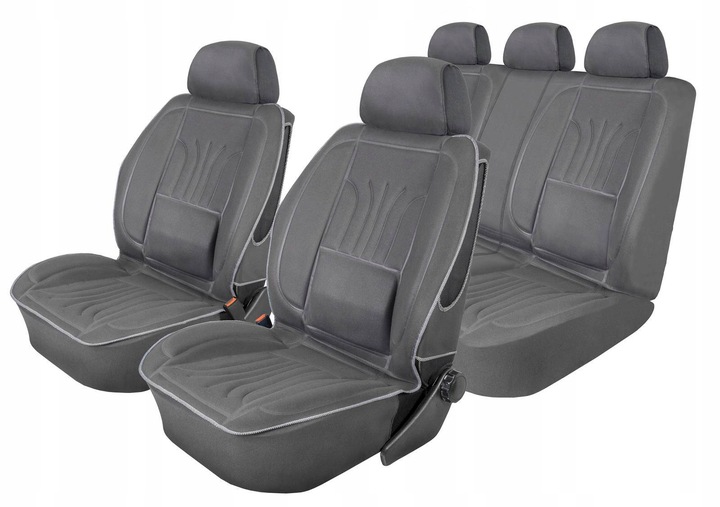 POKROWCE SAMOCHODOWE PROFILOWANE NA FOTELE GRUBE TŁOCZONE ANATOMICZNE