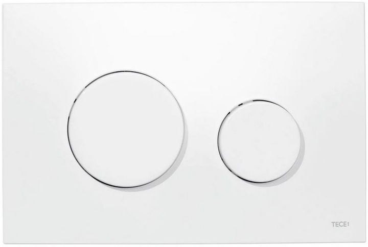 Przycisk spłukujący do WC Tece Loop biały połysk 9240920