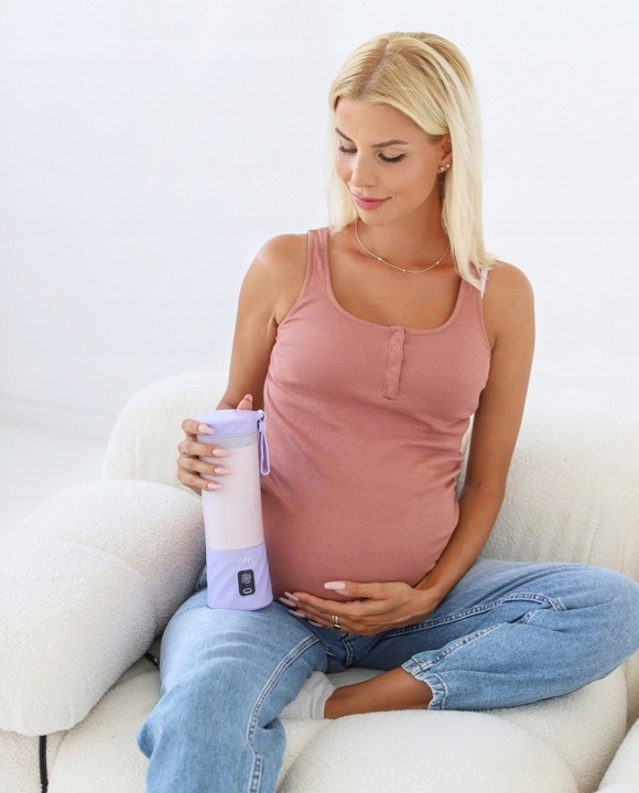 Blender bezprzewodowy BlendyGo 3 550 ml Lawendowy