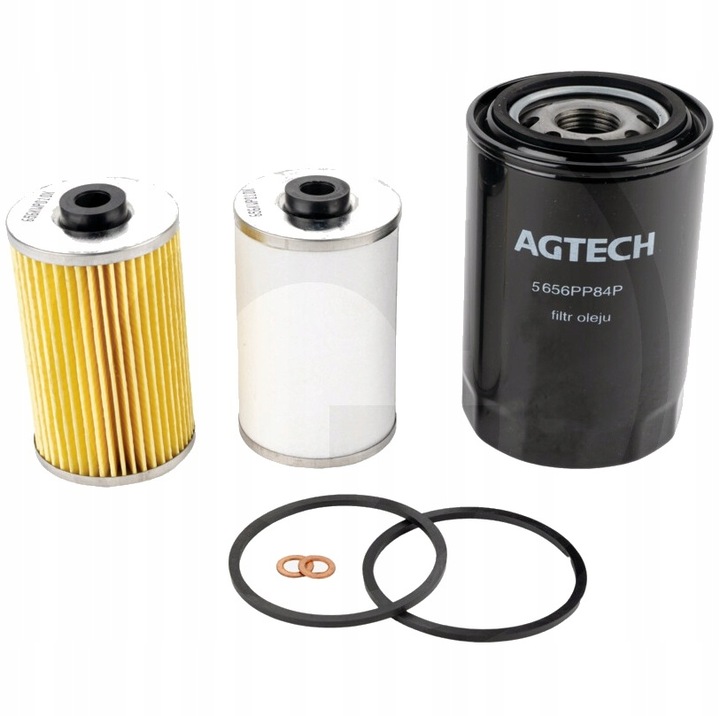 FILTRY PALIWA + FILTR OLEJU URSUS C-330 C-360 KPL. AGTECH