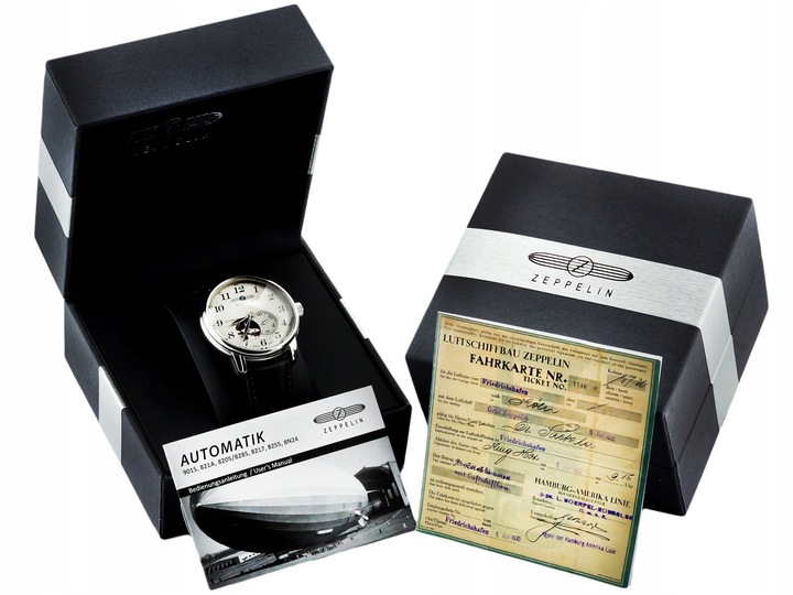 MĘSKI ZEGAREK ZEPPELIN 7640-1 100 YAHRE ORYGINALNY