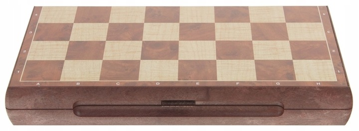 Szachy Warcaby Magnetyczne Klasyczne Duże na Magnes Gra 2w1 31x31 cm