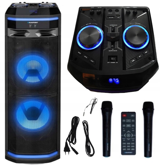 KOLUMNA AKTYWNA BLAUPUNKT PS11DB BLUETOOTH KARAOKE
