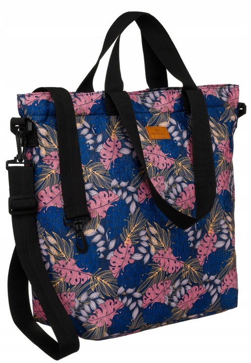 Shopper Rovicky duża torebka torba z uchwytem na ramię paskiem damska