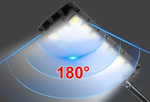 Lampa solarna uliczna 1000W z funkcją on/off Pilot