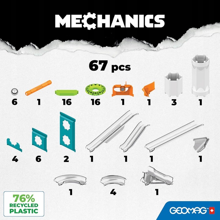 GEOMAG MECHANICS GRAVITY RE RACE TRACK 67 (G760) [