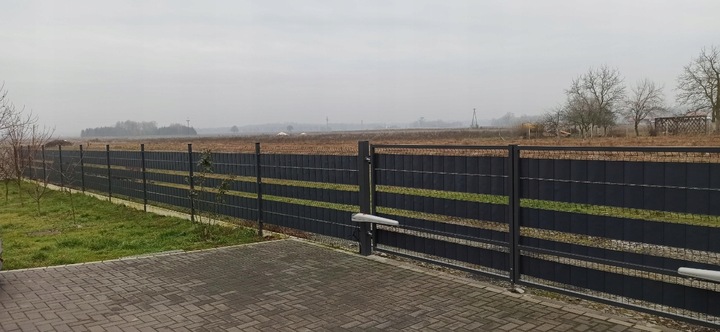 TAŚMA OGRODZENIOWA Czarna 35m 20 KLIPSÓW GRATIS