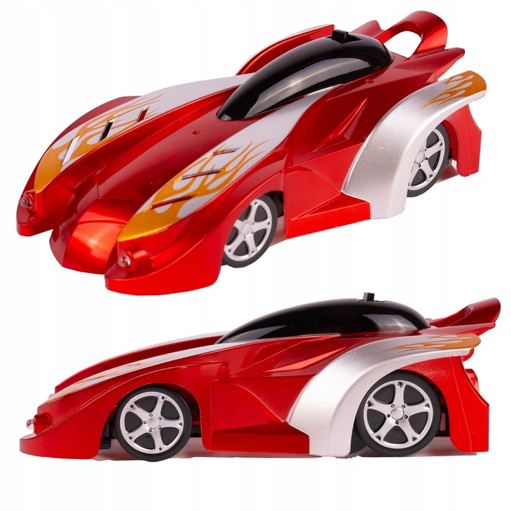 SAMOCHÓD JEŻDŻĄCY PO ŚCIANACH AUTO WYŚCIGÓWKA NA PILOTA ZDALNIE STEROWANE