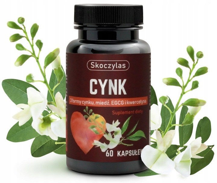 Cynk 3 formy, miedź, EGCG i kwercetyna