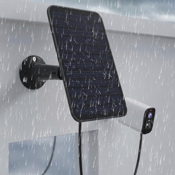 4W 5V ŁADOWARKA DO PANELU SŁONECZNEGO DO KAMERY BEZPIECZEŃSTWA Z MICRO USB