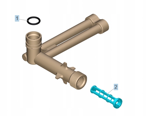 KARCHER złącze ciśnieniowe króciec ssący K 3 K 4