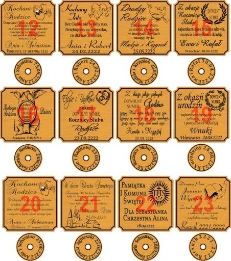 RÓŻA PREZENT 1-99 LAT URODZINY ROCZNICA ŚLUBU ETUI