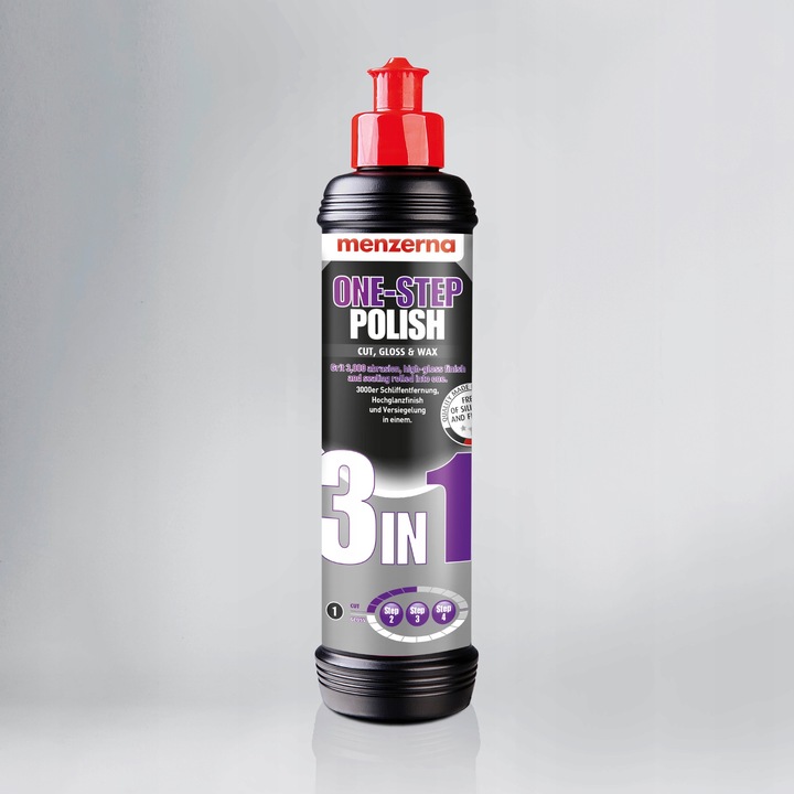 Pasta Polerska Menzerna Do Lakieru 3w1 One Step 250ml