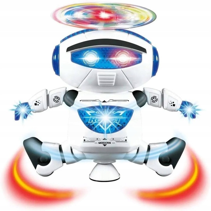 ROBOT INTERAKTYWNY Z ŚWIATŁEM I DŹWIĘKIEM TAŃCZĄCY