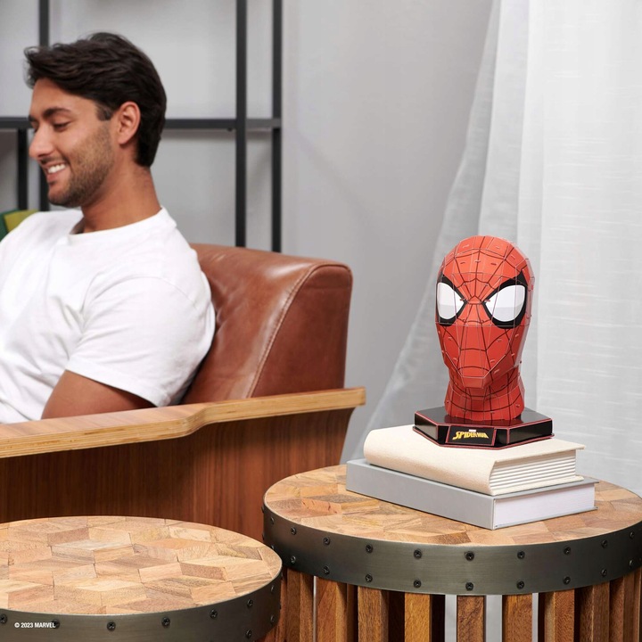 SPIDERMAN MARVEL PUZZLE 3D FIGURKA SUPERBOHATER SPIN MASTER
